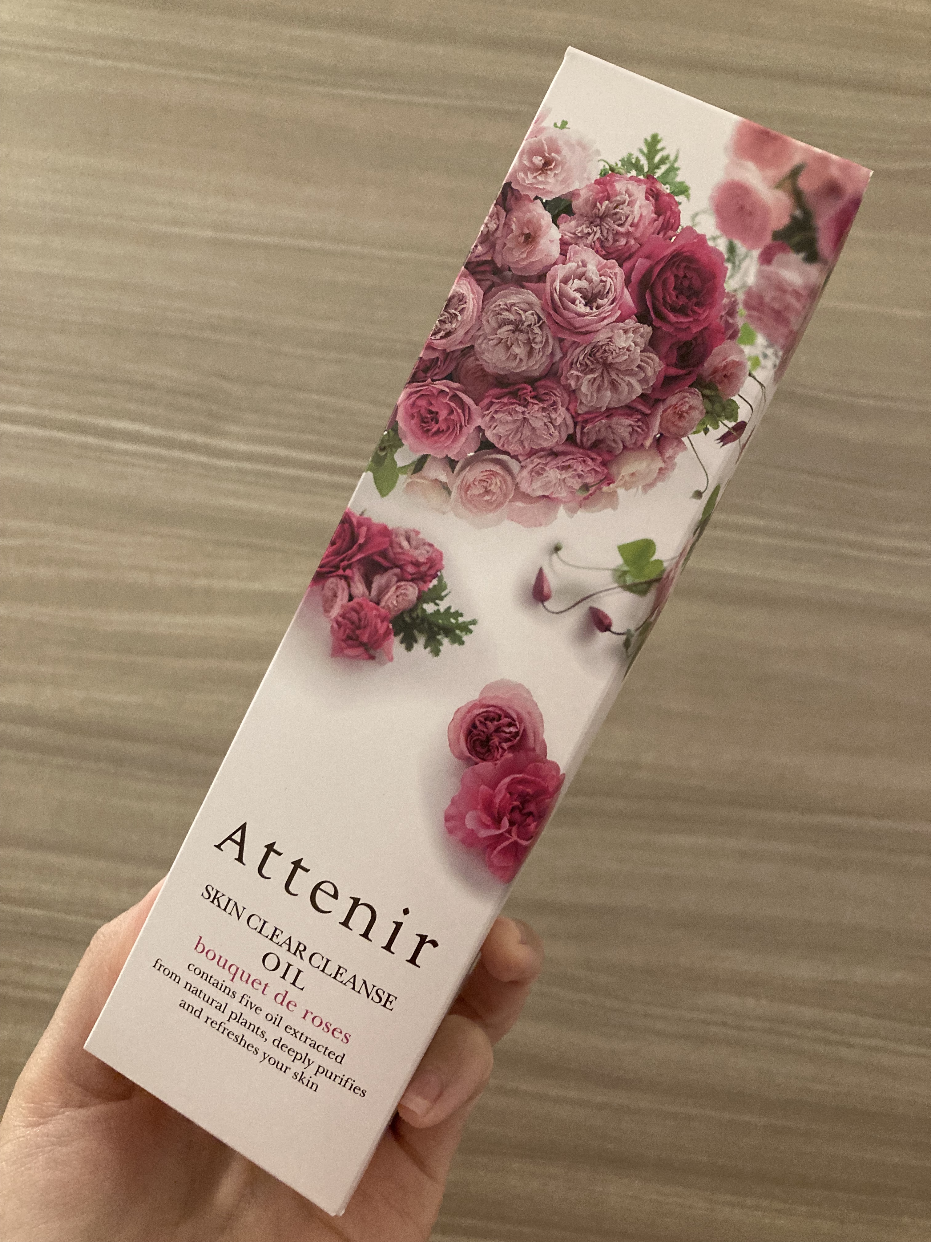 スキンクリア クレンズ オイル アロマタイプ ブーケ ド ローズ /アテニア/オイルクレンジングを使ったクチコミ（2枚目）