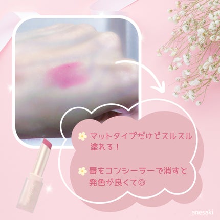 インク ムード マット スティック/PERIPERA/口紅を使ったクチコミ(3枚目)