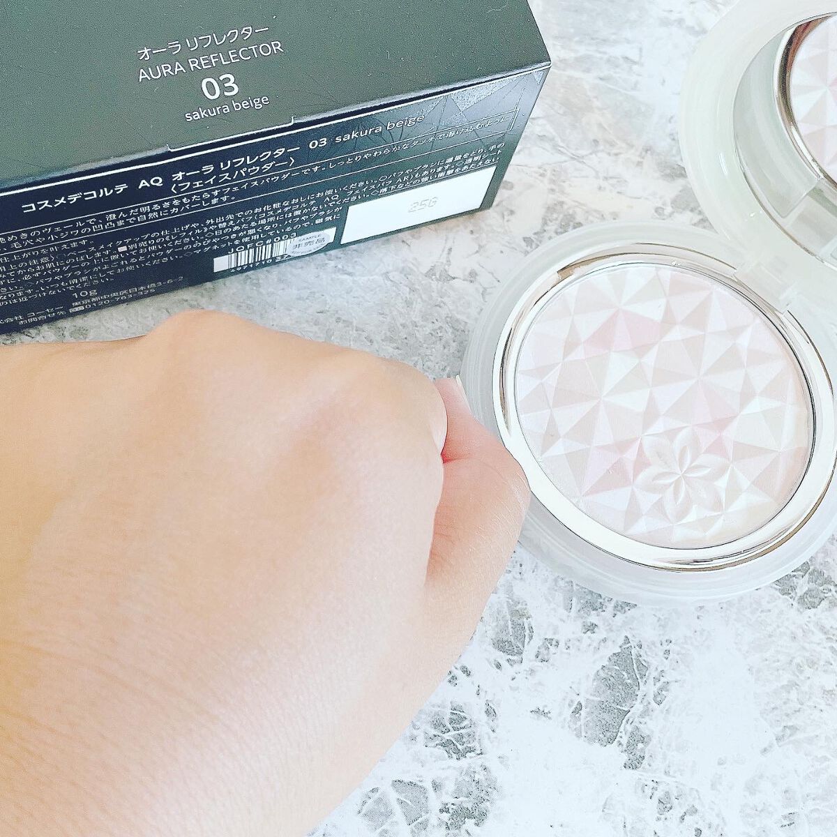 AQ オーラ リフレクター/DECORTÉ/プレストパウダーを使ったクチコミ(3枚目)