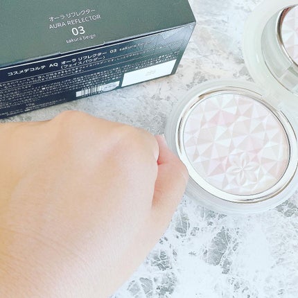 AQ オーラ リフレクター/DECORTÉ/プレストパウダーを使ったクチコミ(3枚目)