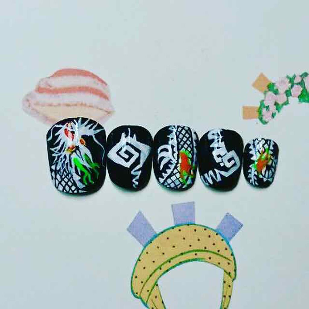 ガラスドロップジェルコート/マジョリカ マジョルカ/ネイルトップコートを使ったクチコミ（1枚目）