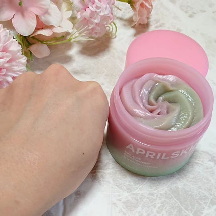 ピンクアロエメレンゲクレンザー/APRILSKIN/その他洗顔料を使ったクチコミ(7枚目)