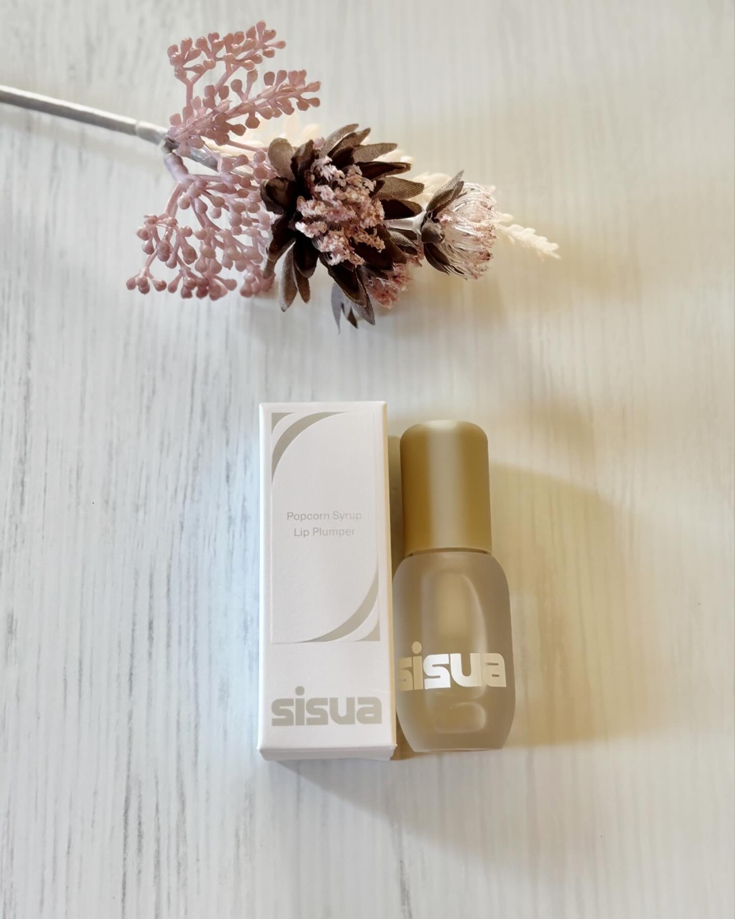 ポップコーンシロップダーマリッププランパー/sisua by unleashia/リッププランパーを使ったクチコミ（1枚目）