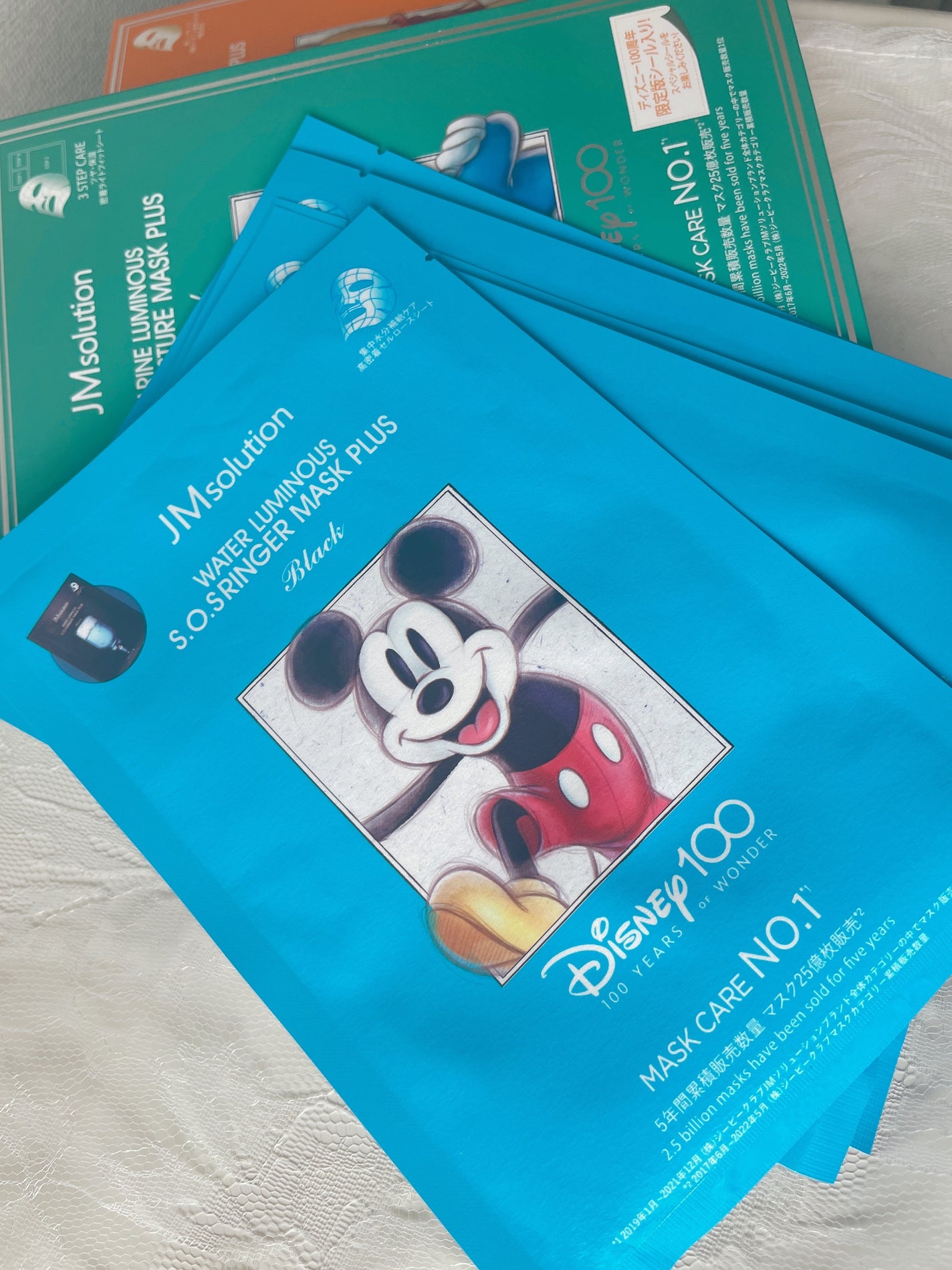 ディズニー100周年記念フェイスマスク ハニールミナスロイヤルプロポ シートマスクプラス プロポリス/JMsolution-japan edition-/シートマスク・パックを使ったクチコミ(2枚目)