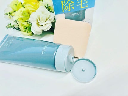 Emi@コスメ好き on LIPS 「ミュゼプラチナム薬用ヘアリムーバルクリーム📖使用方法は簡単📖①..」(2枚目)