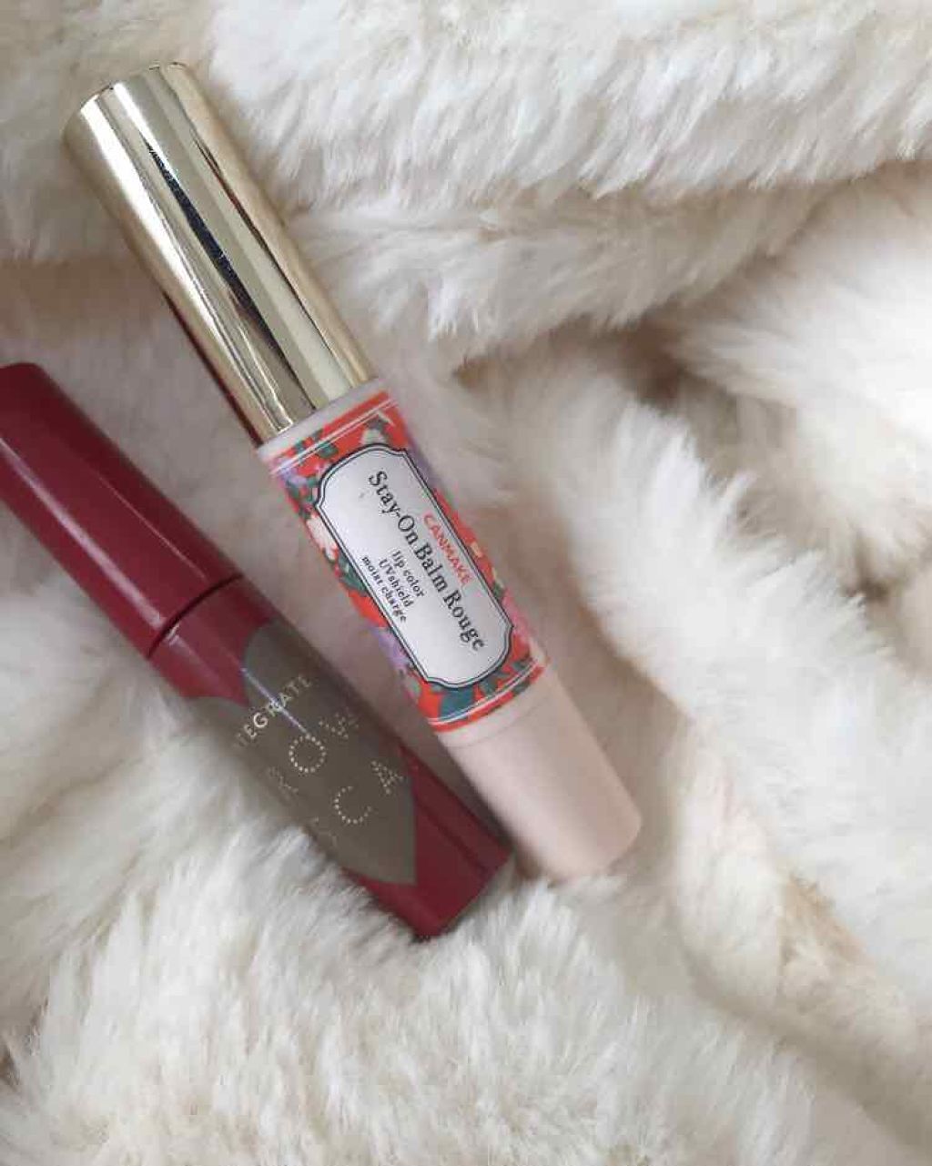 ステイオンバームルージュ/キャンメイク/口紅を使ったクチコミ(1枚目)