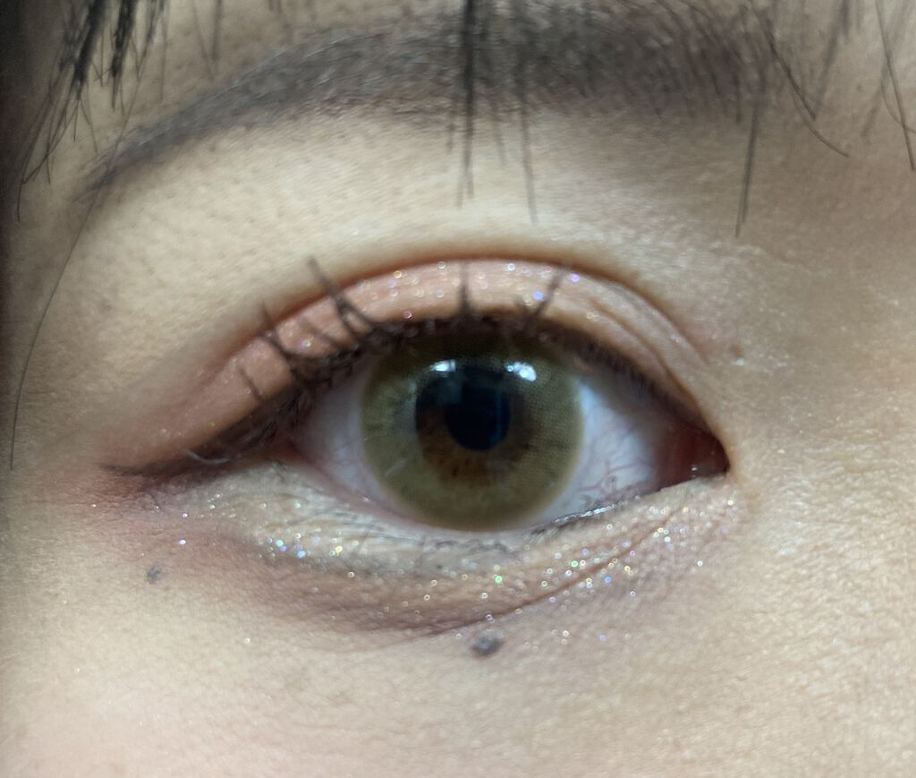 ハニードロップス シャイン/HONEY DROPS/カラーコンタクトレンズを使ったクチコミ（2枚目）