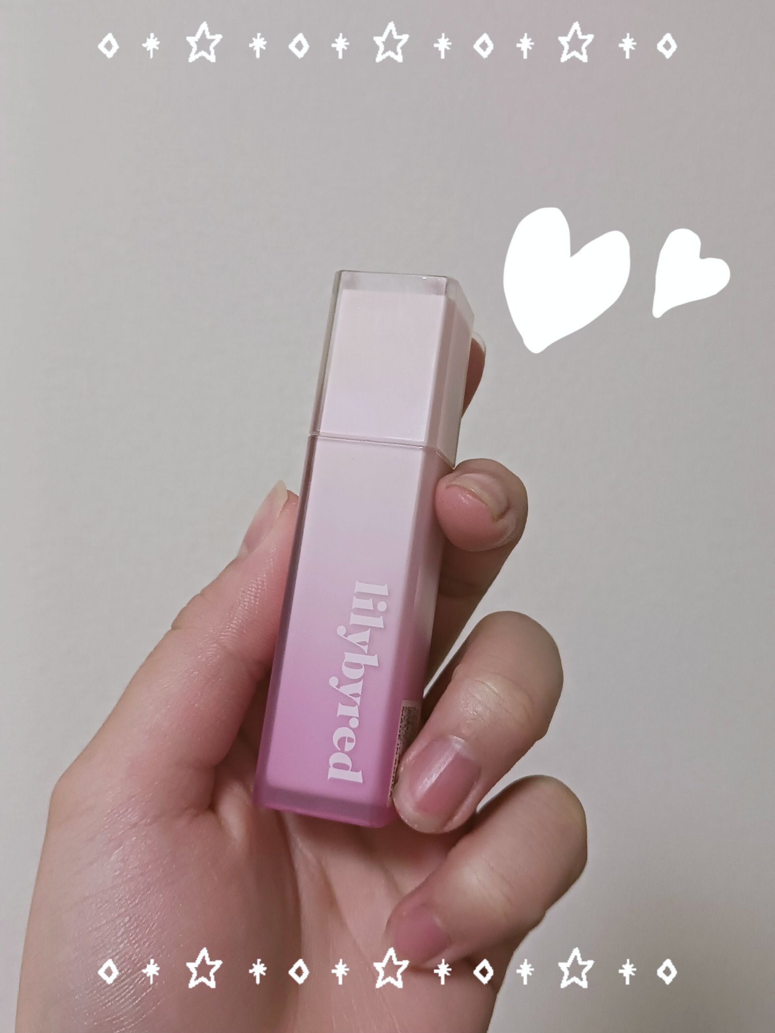 スウィート ライアー ミルキー ティント 03 ストロベリーベビーシュー(Strawberry Baby Chou)/lilybyred/口紅を使ったクチコミ（1枚目）