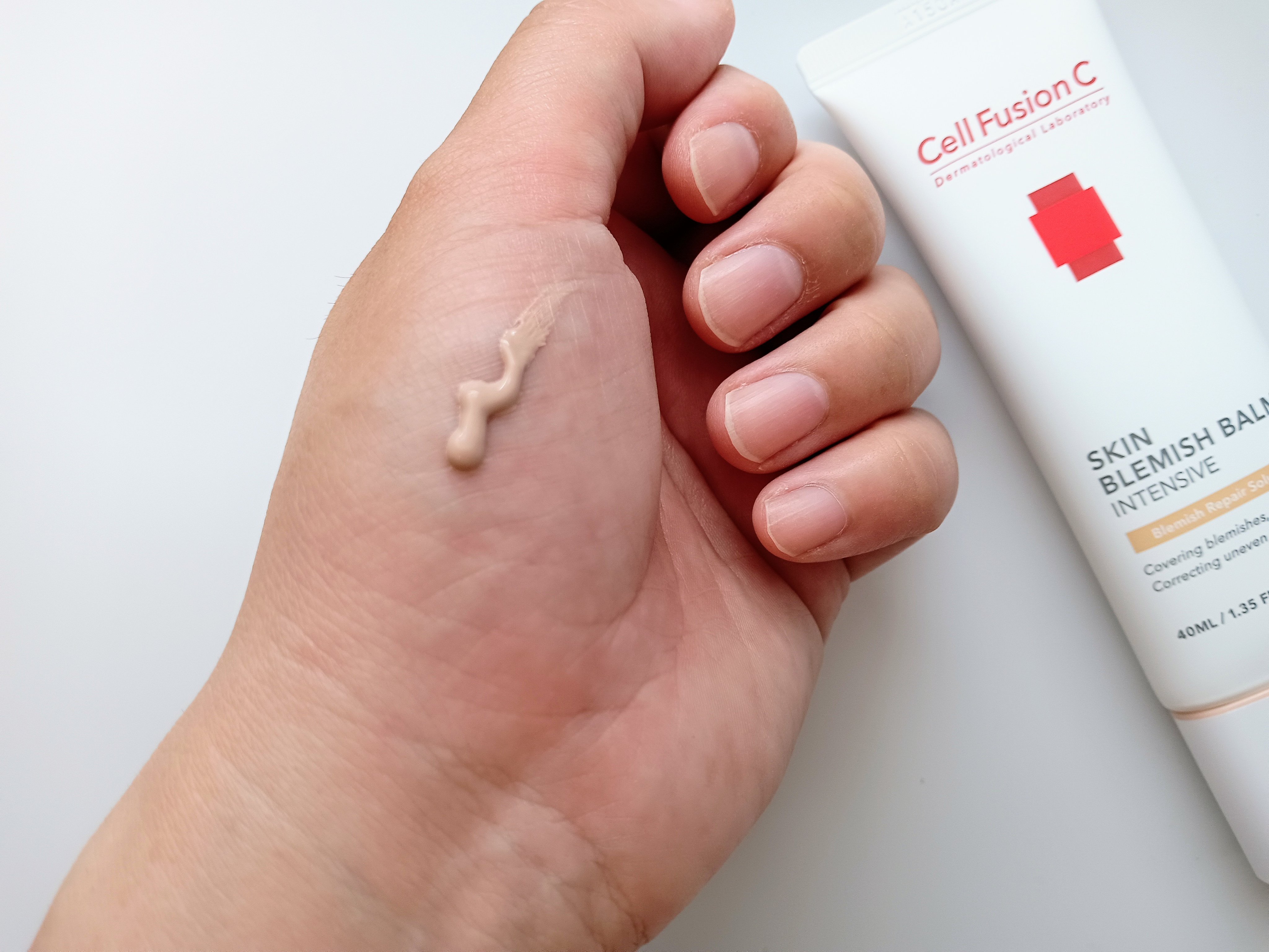 スキンブレミッシュバーム/Cell Fusion C(セルフュージョンシー)/化粧下地を使ったクチコミ（3枚目）