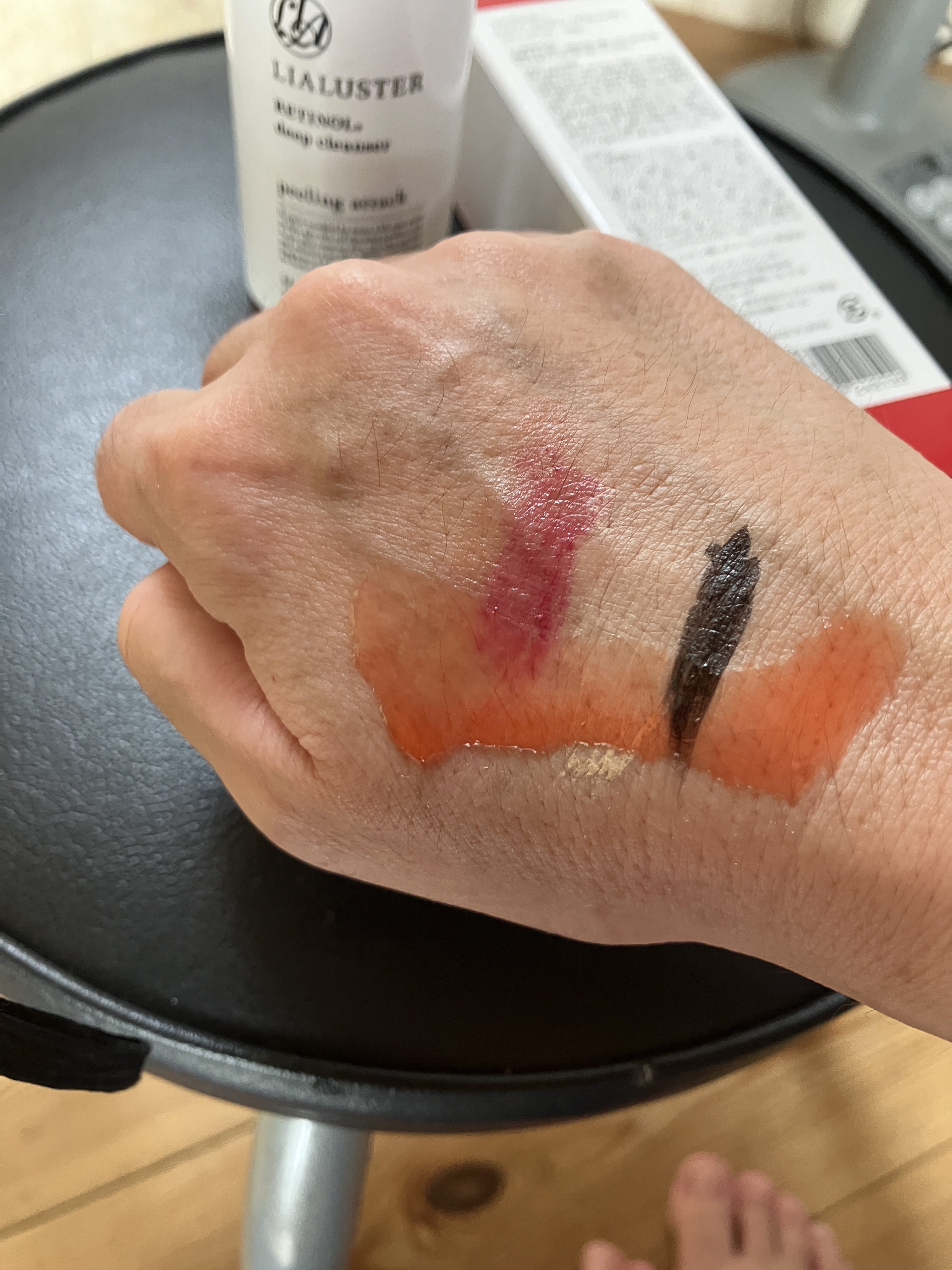 レチノールディープクレンザー/LIALUSTER/その他洗顔料を使ったクチコミ（2枚目）