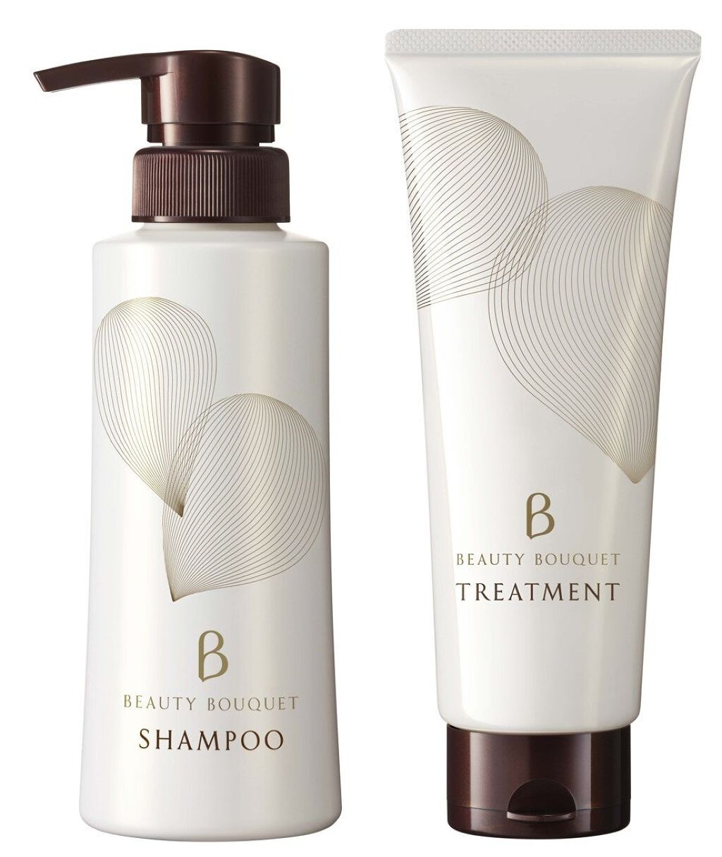ふんわりコシ髪 シャンプー／うるおいツヤ髪 トリートメント / ビューティブーケ