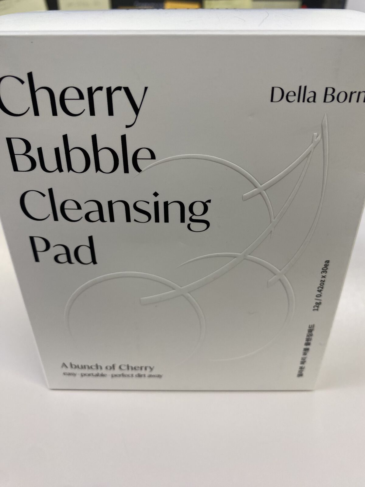 dellaborn dellaborn cherry bubble cleansing pad