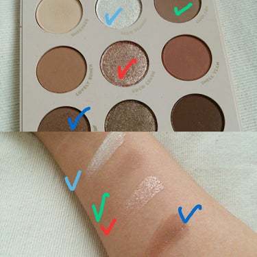 Going Coconuts Bronzed Eyeshadow Palette/ColourPop/アイシャドウパレットを使ったクチコミ（1枚目）