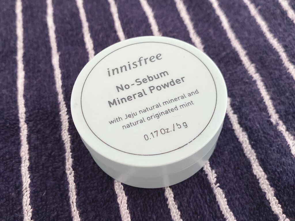 ノーセバム ミネラルパウダー/innisfree/ルースパウダーを使ったクチコミ（1枚目）