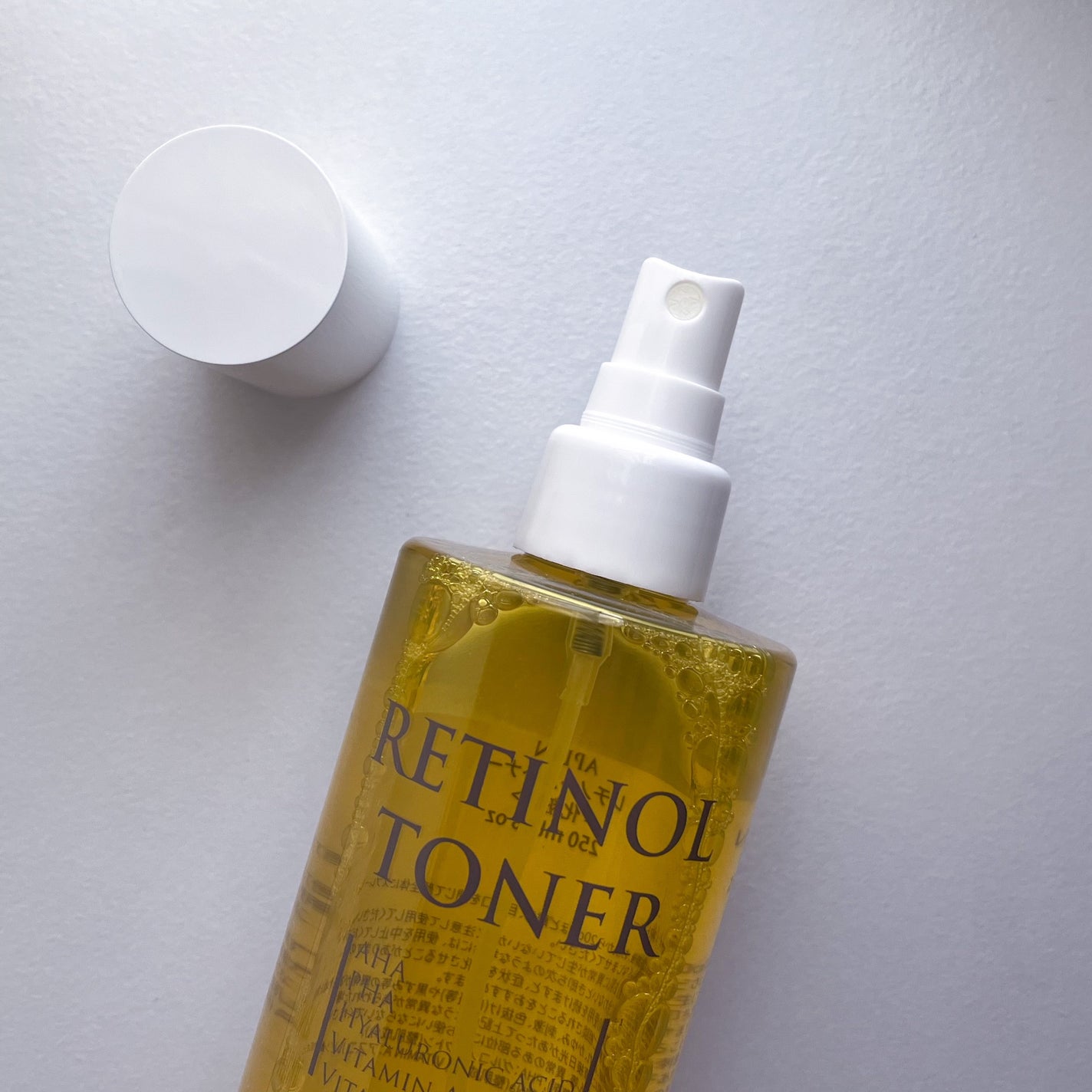 レチノールトナー/APLIN/ミスト状化粧水を使ったクチコミ(2枚目)