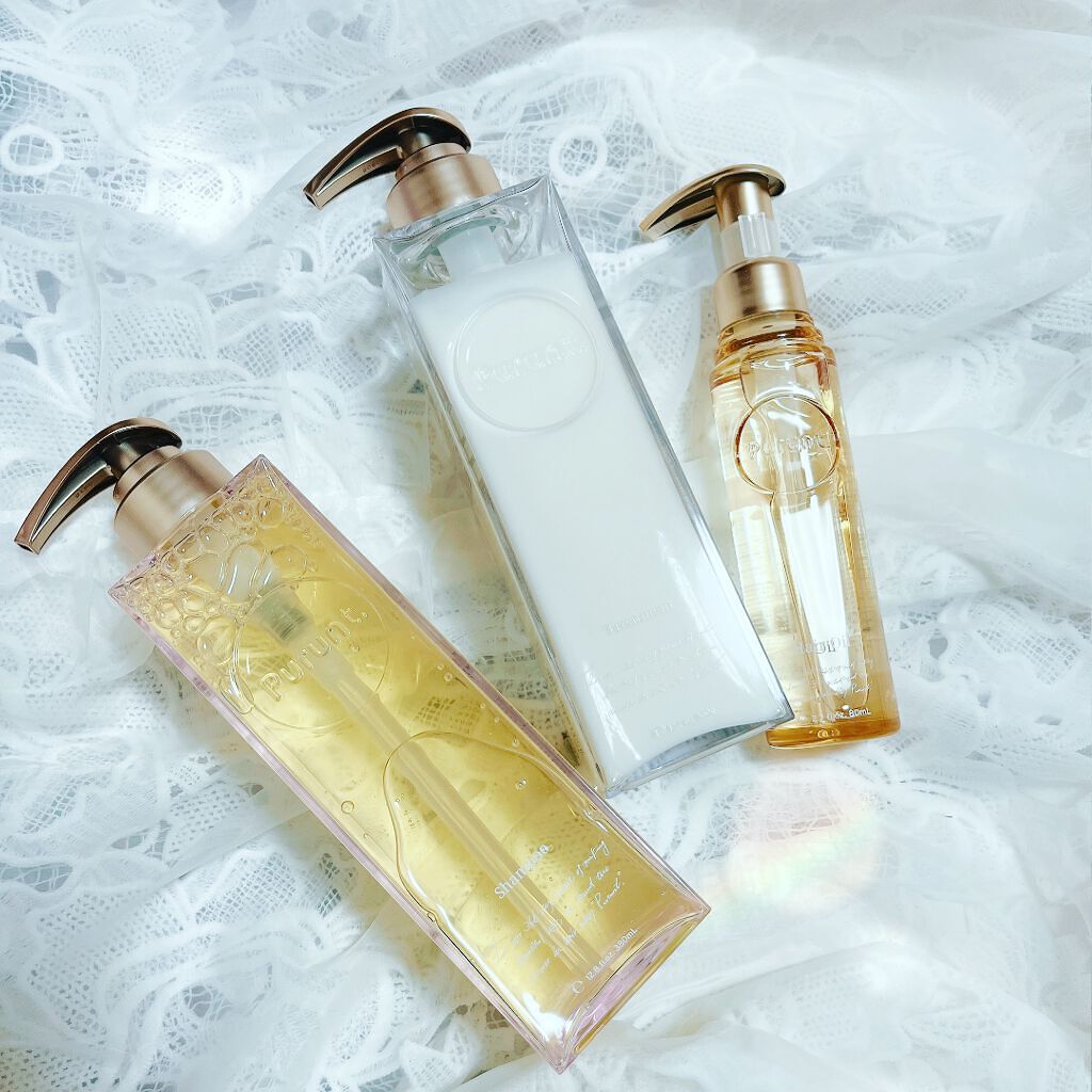 プルント モイストリッチ美容液シャンプー/モイストリッチリペア美容液トリートメント/Purunt./市販シャンプーを使ったクチコミ(1枚目)