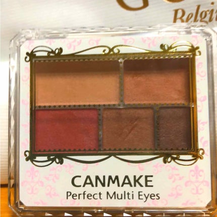 パーフェクトマルチアイズ/キャンメイク/アイシャドウパレットを使ったクチコミ(1枚目)