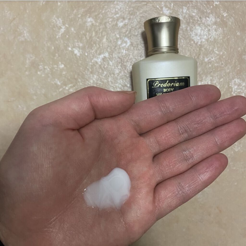 プレドリアム ボディミルクローション/ジュヴール/ボディミルクを使ったクチコミ（3枚目）