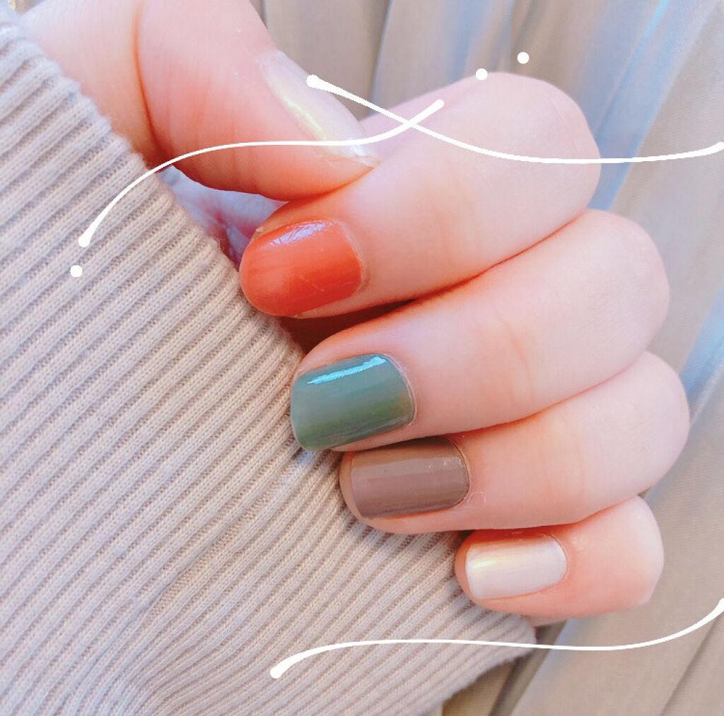 カラフルネイルズ/キャンメイク/マニキュアを使ったクチコミ（1枚目）