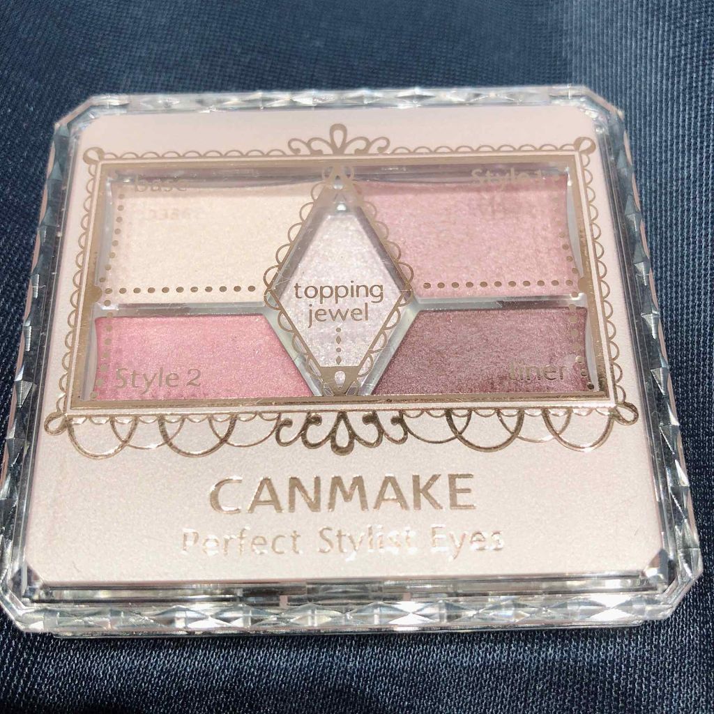 【旧品】パーフェクトスタイリストアイズ/キャンメイク/アイシャドウパレットを使ったクチコミ(1枚目)