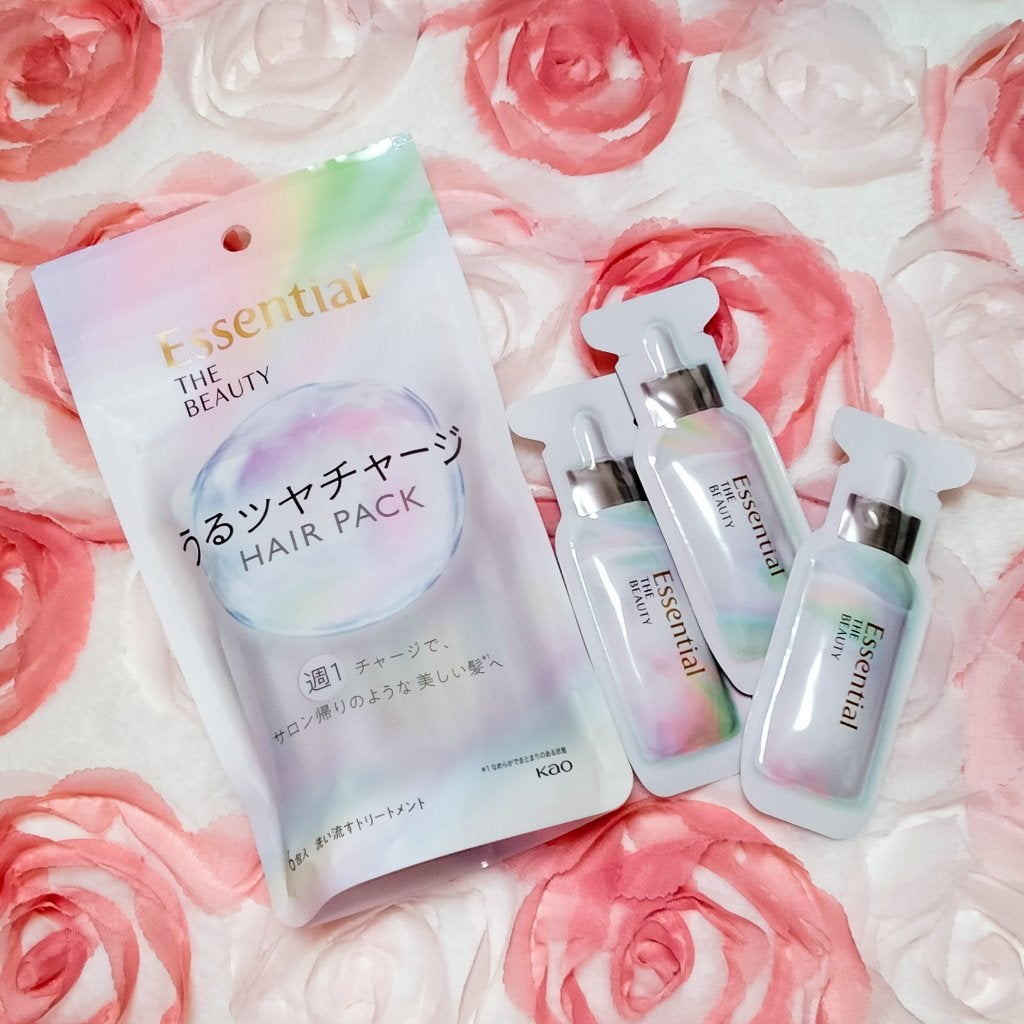 ザビューティ うるツヤチャージヘアパック/エッセンシャル/ヘアマスク・ヘアパックを使ったクチコミ(2枚目)