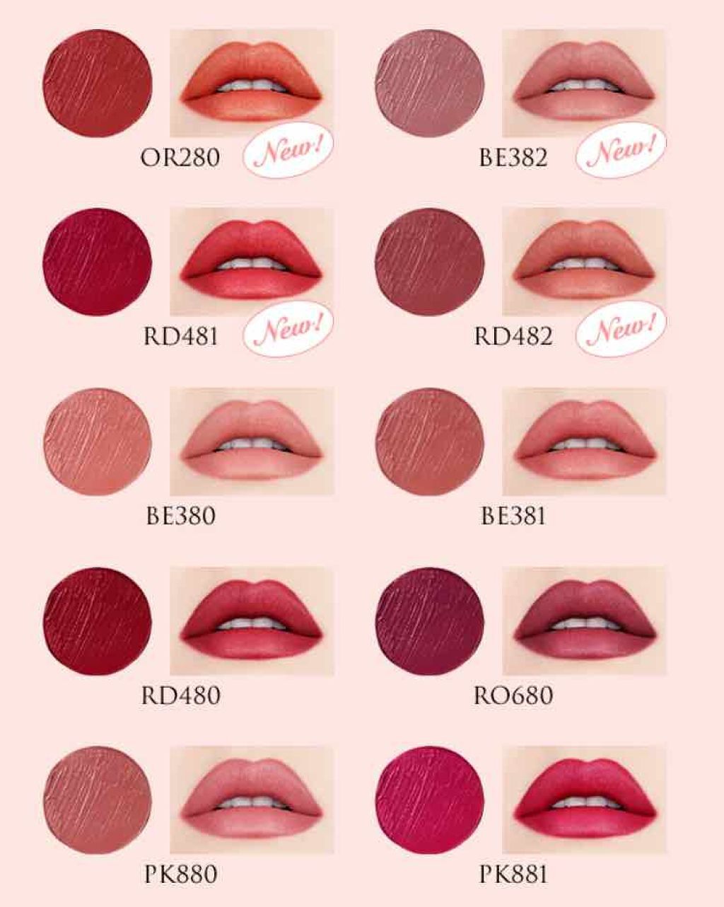 マットリップラッカー/Visée/口紅を使ったクチコミ(3枚目)