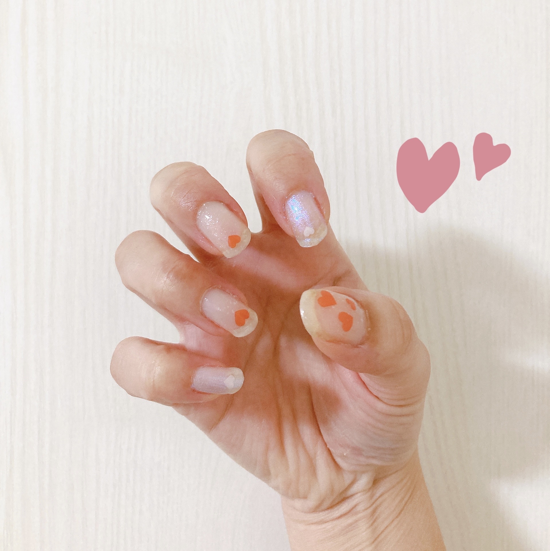 ネイルシール/SHEIN/ネイルシールを使ったクチコミ（1枚目）