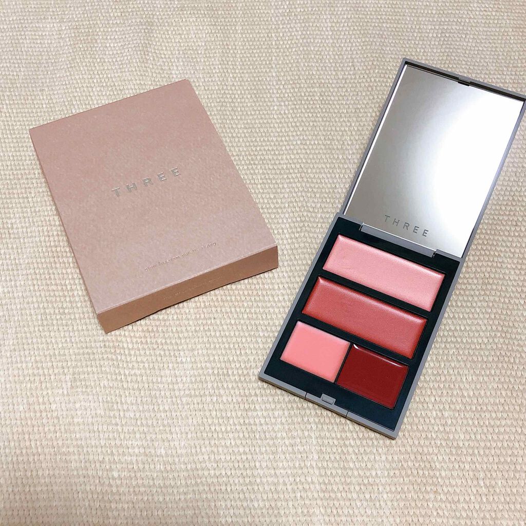 グローフリーダムパレットライジング/THREE/クリームハイライトを使ったクチコミ(1枚目)