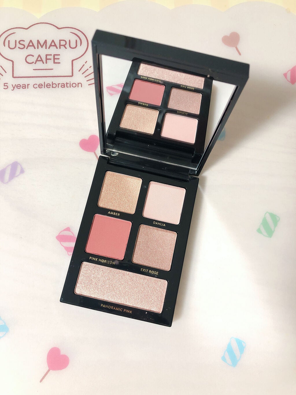 パノラミック ピンク アイシャドウ パレット/BOBBI BROWN/アイシャドウパレットを使ったクチコミ(2枚目)