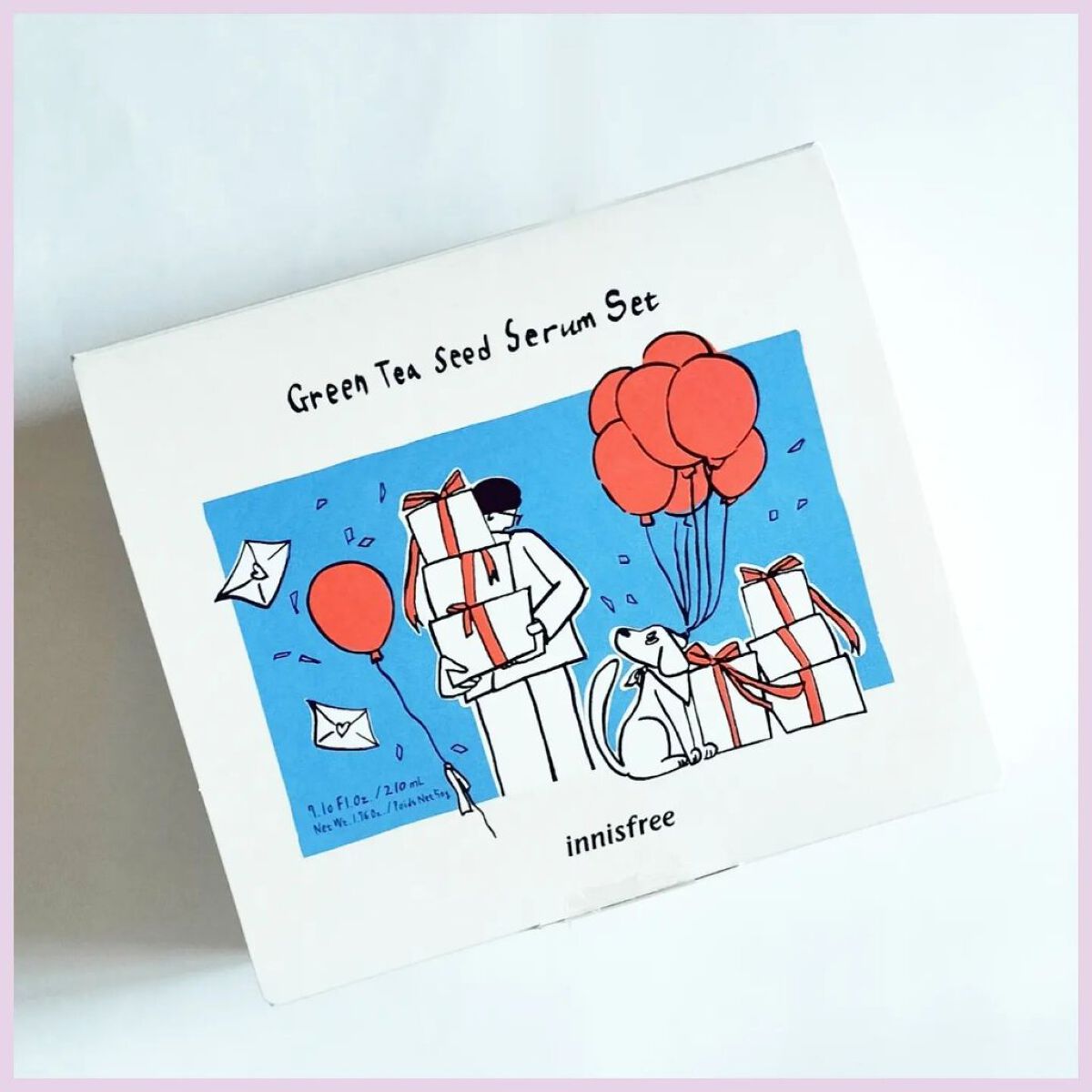 グリーンティーシード セラム N スペシャルセット/innisfree/スキンケアキットを使ったクチコミ（1枚目）