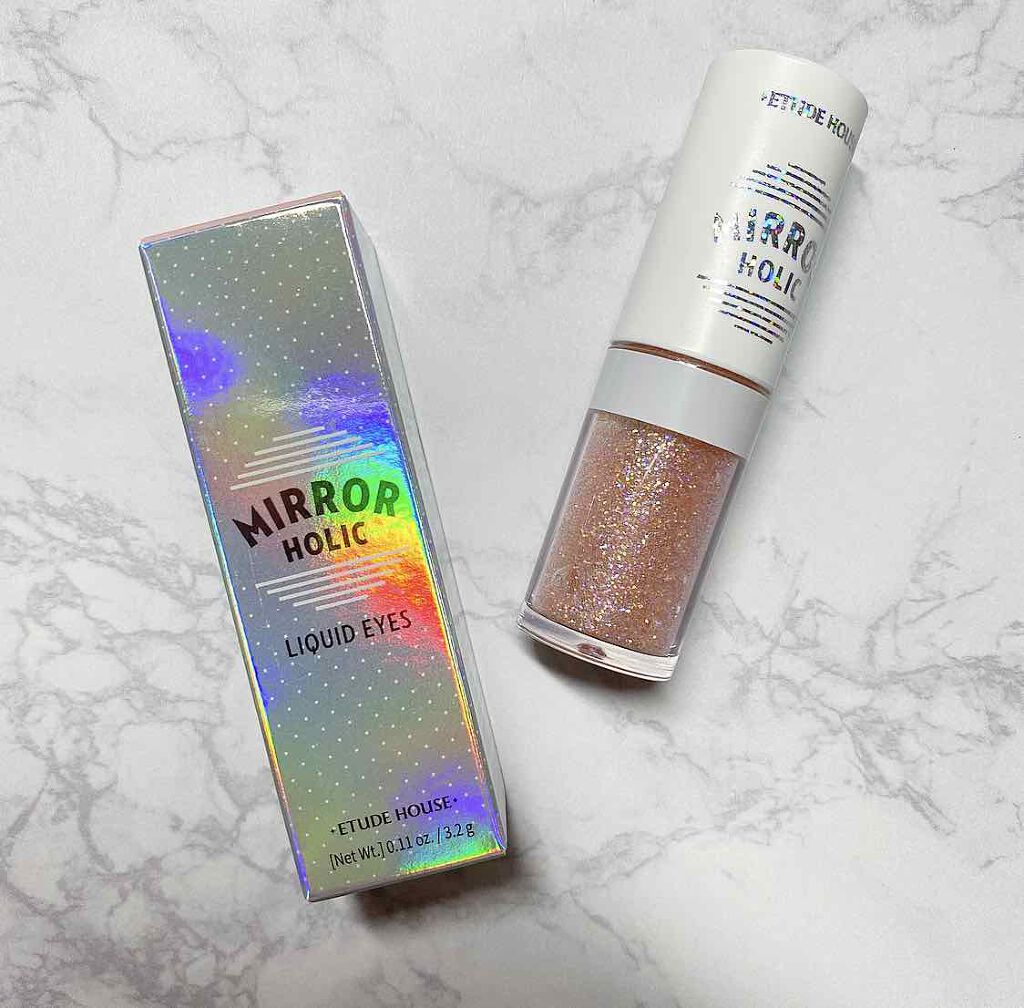 ミラーホリック リキッドアイズ/ETUDE/リキッドアイシャドウを使ったクチコミ（1枚目）