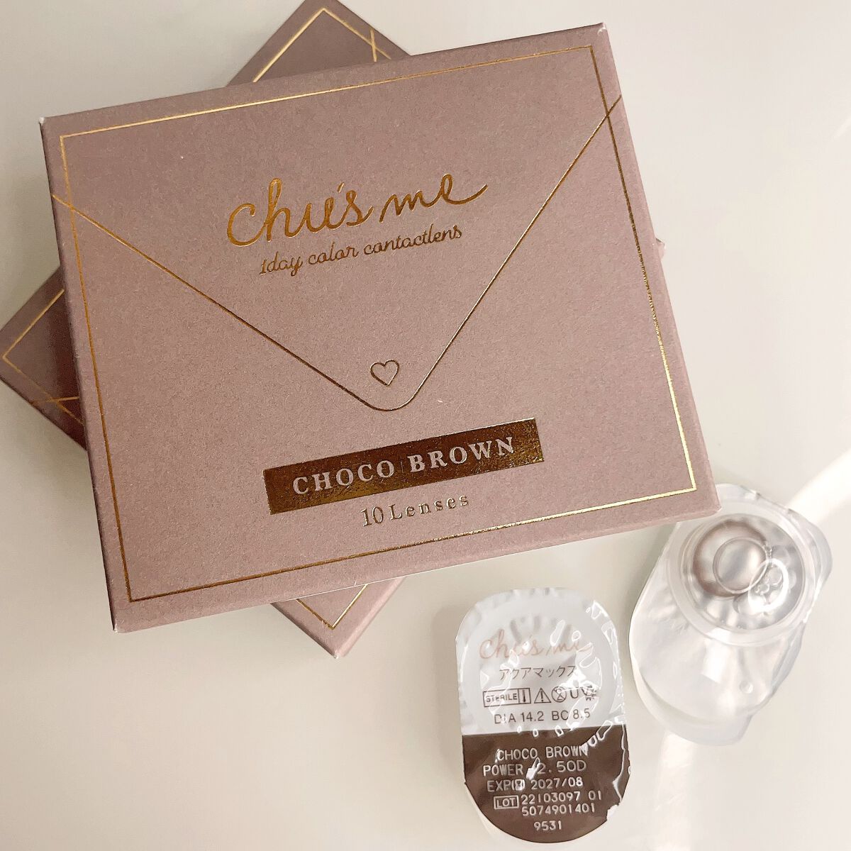 Chu's me 1day/Chu's me/ワンデー(1DAY)カラコンを使ったクチコミ(6枚目)