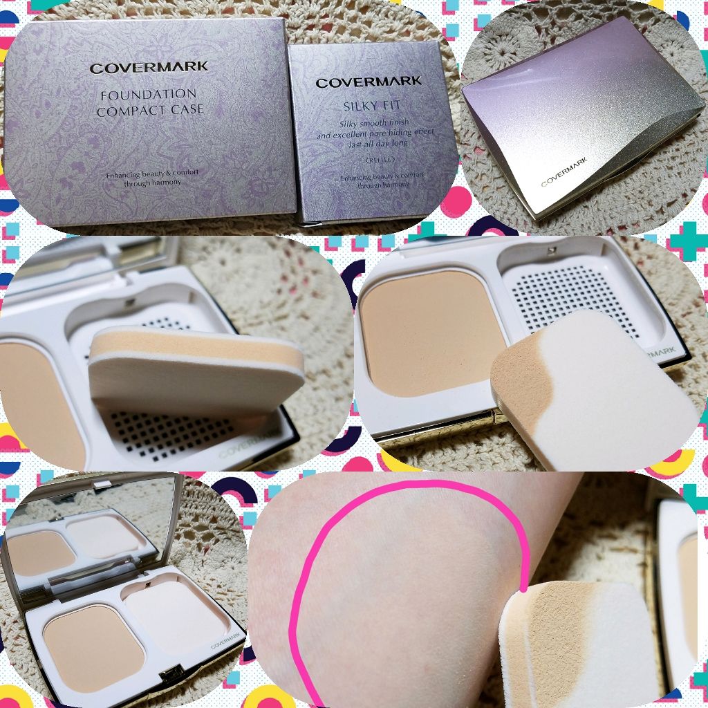 シルキー フィット/COVERMARK/パウダーファンデーションを使ったクチコミ(1枚目)