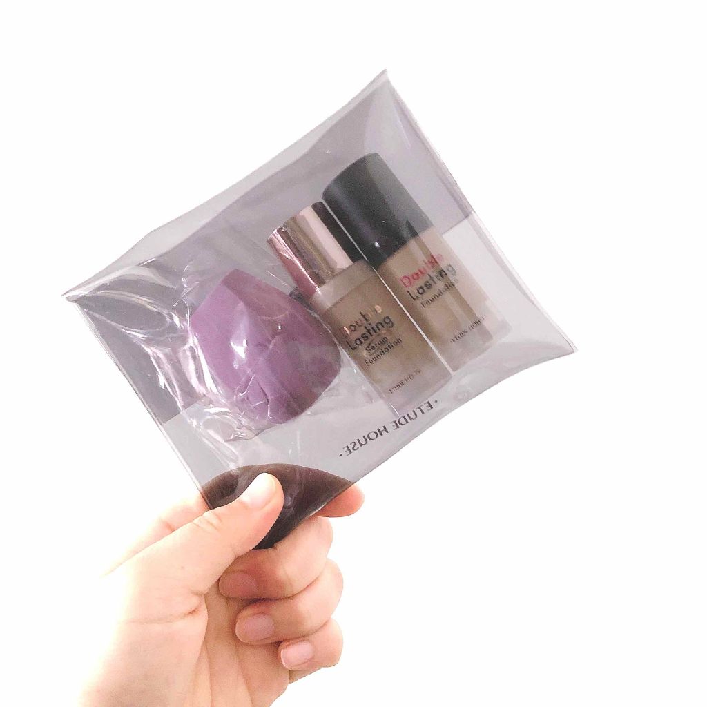 ダブルラスティング ファンデーションブレンダー/ETUDE/パフ・スポンジを使ったクチコミ(1枚目)