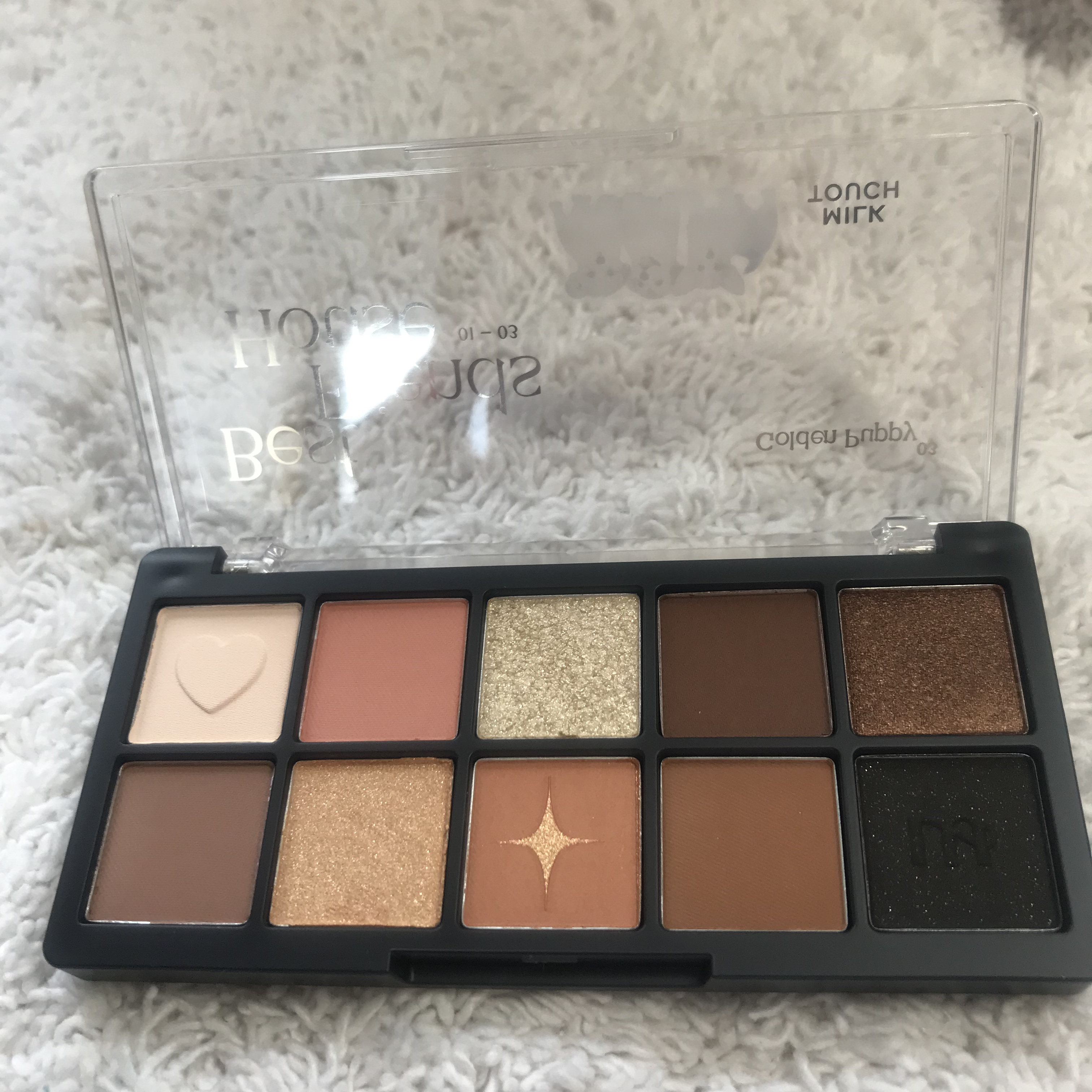 Best Friends House Eye Palette /Milk Touch/アイシャドウパレットを使ったクチコミ（2枚目）