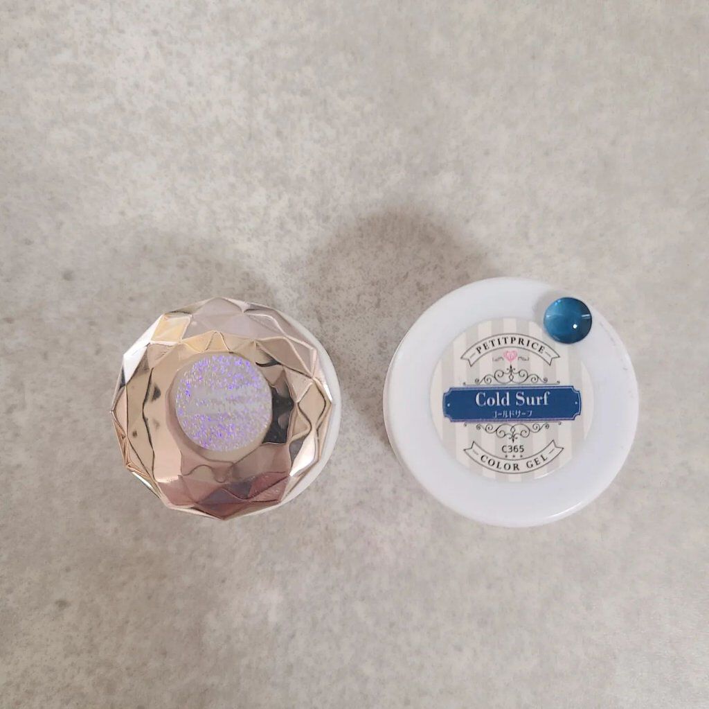 プチプライス  カラージェル/Petit Price/ジェルネイルを使ったクチコミ（3枚目）