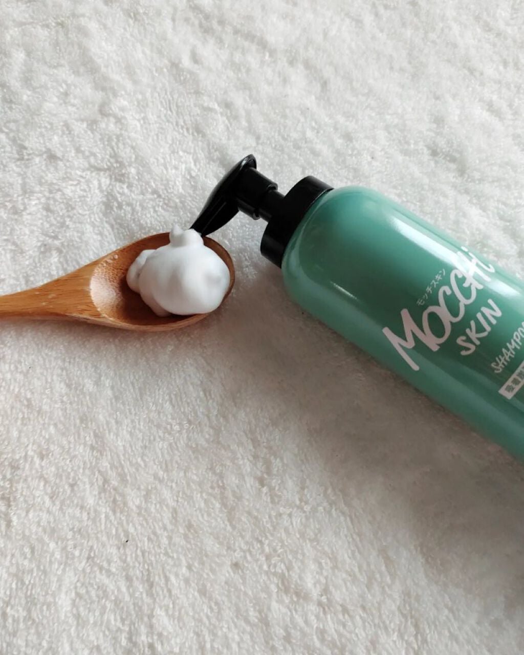 吸着スパークリングシャンプー /MoccHi SKIN/市販シャンプーを使ったクチコミ(2枚目)
