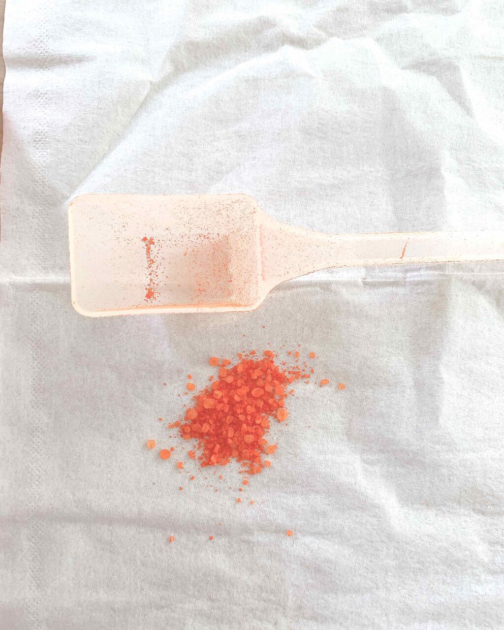 汗かきエステ気分 ゲルマホットチリ ホットジンジャーの香り/マックス/無機塩系入浴剤を使ったクチコミ（3枚目）