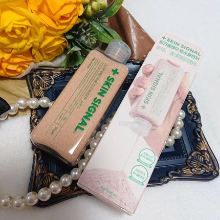 ピンククレイ酵素クレンザー/SKIN SIGNAL/洗顔パウダーを使ったクチコミ(5枚目)