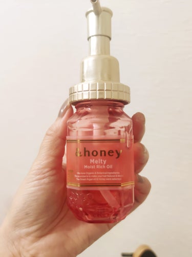 &honey &honey Melty モイストリッチヘアオイル3.0のクチコミ「◯&honey Melty モイストリッチヘアオイル3.0

◯1540円(アットコスメ)

.....」（1枚目）