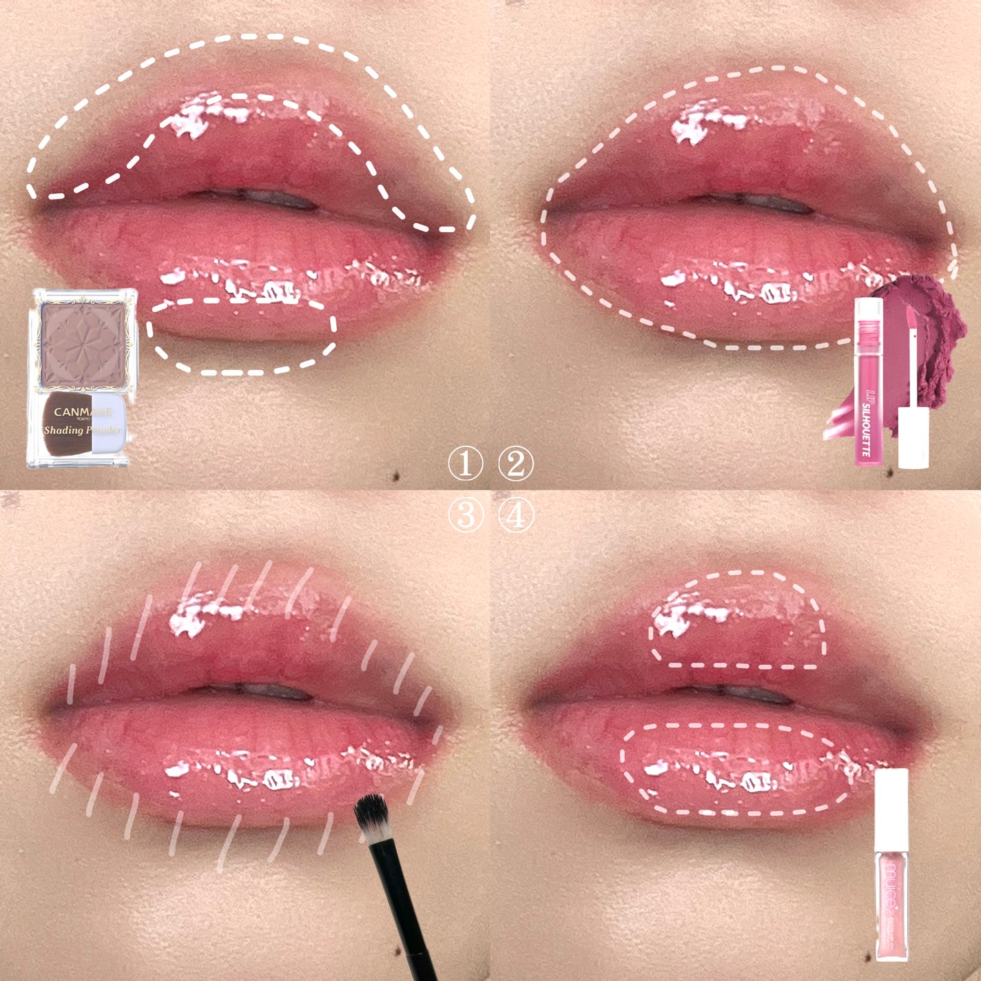 シェーディングパウダー/キャンメイク/シェーディングを使ったクチコミ(3枚目)