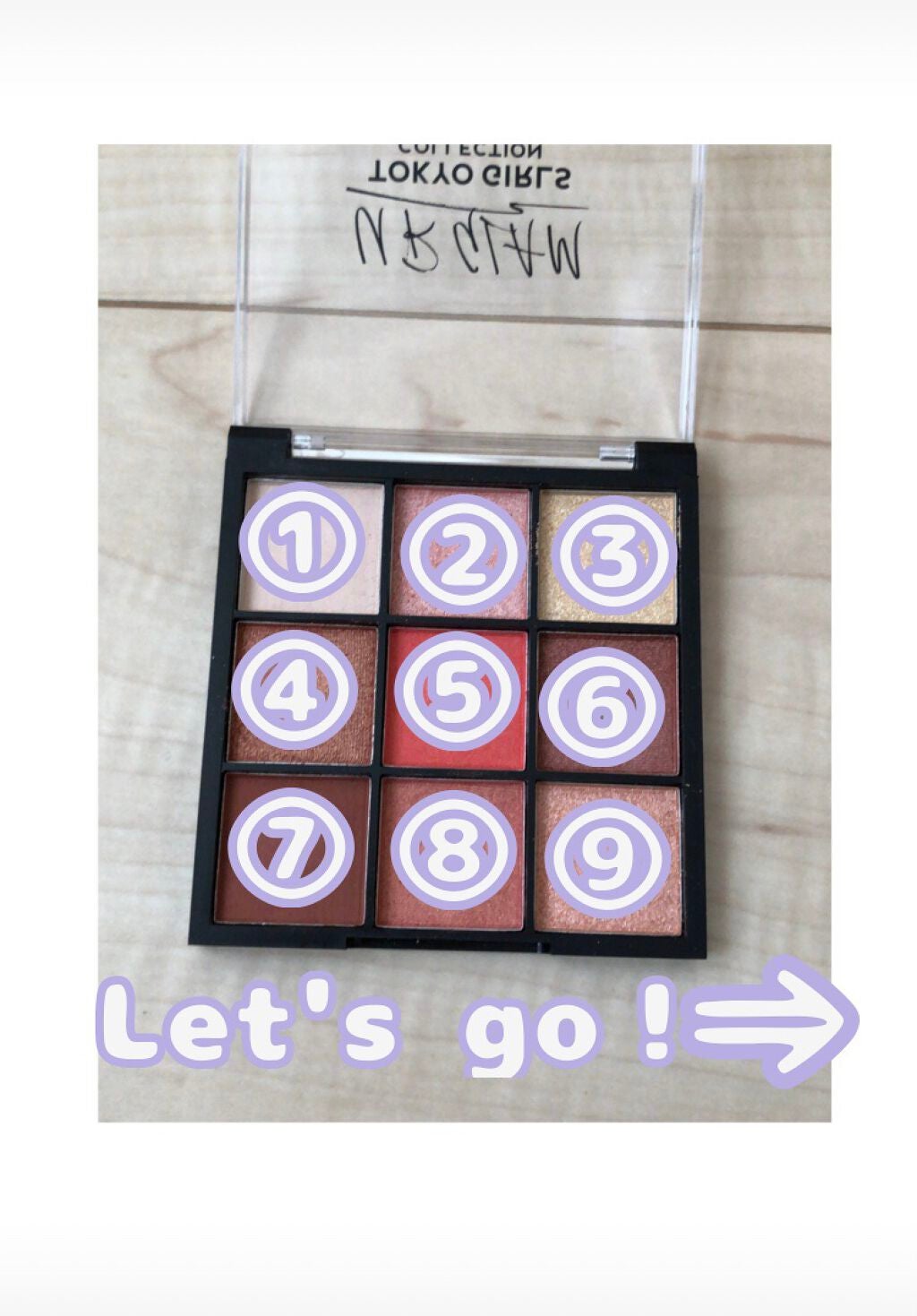 UR GLAM BLOOMING EYE COLOR PALETTE/U R GLAM/アイシャドウパレットを使ったクチコミ(2枚目)