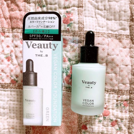 ヴィーガン カラーファンデーション/Veauty by THE_B/リキッドファンデーションを使ったクチコミ(2枚目)