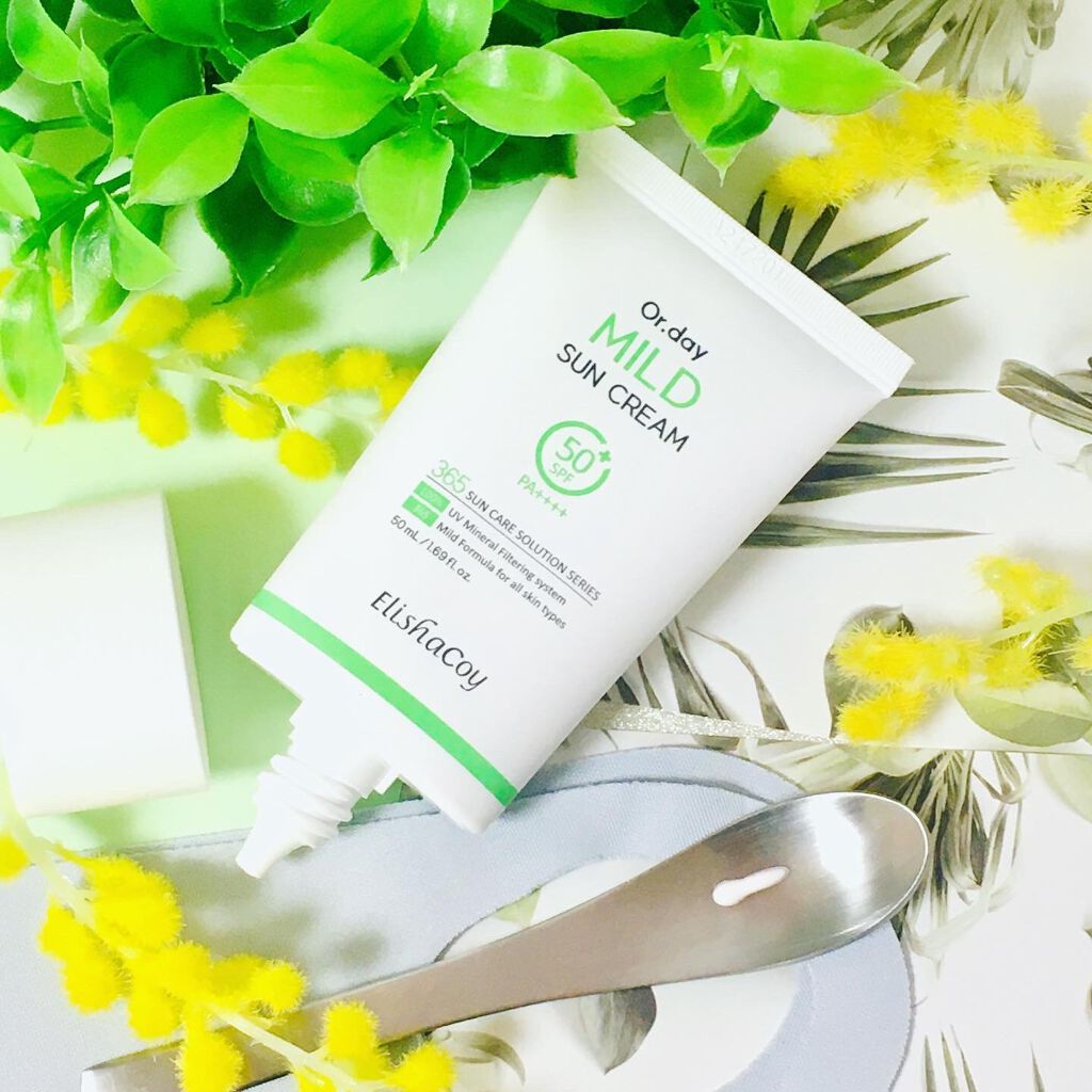Or.day マイルドサンクリーム/Elishacoy/日焼け止めクリームを使ったクチコミ（1枚目）
