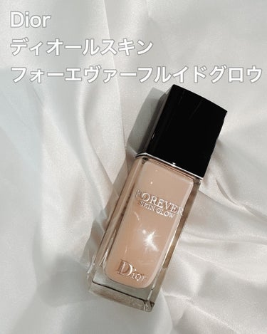 ディオールスキン フォーエヴァー フルイド グロウ 0Nニュートラル/Dior/リキッドファンデーションを使ったクチコミ（1枚目）