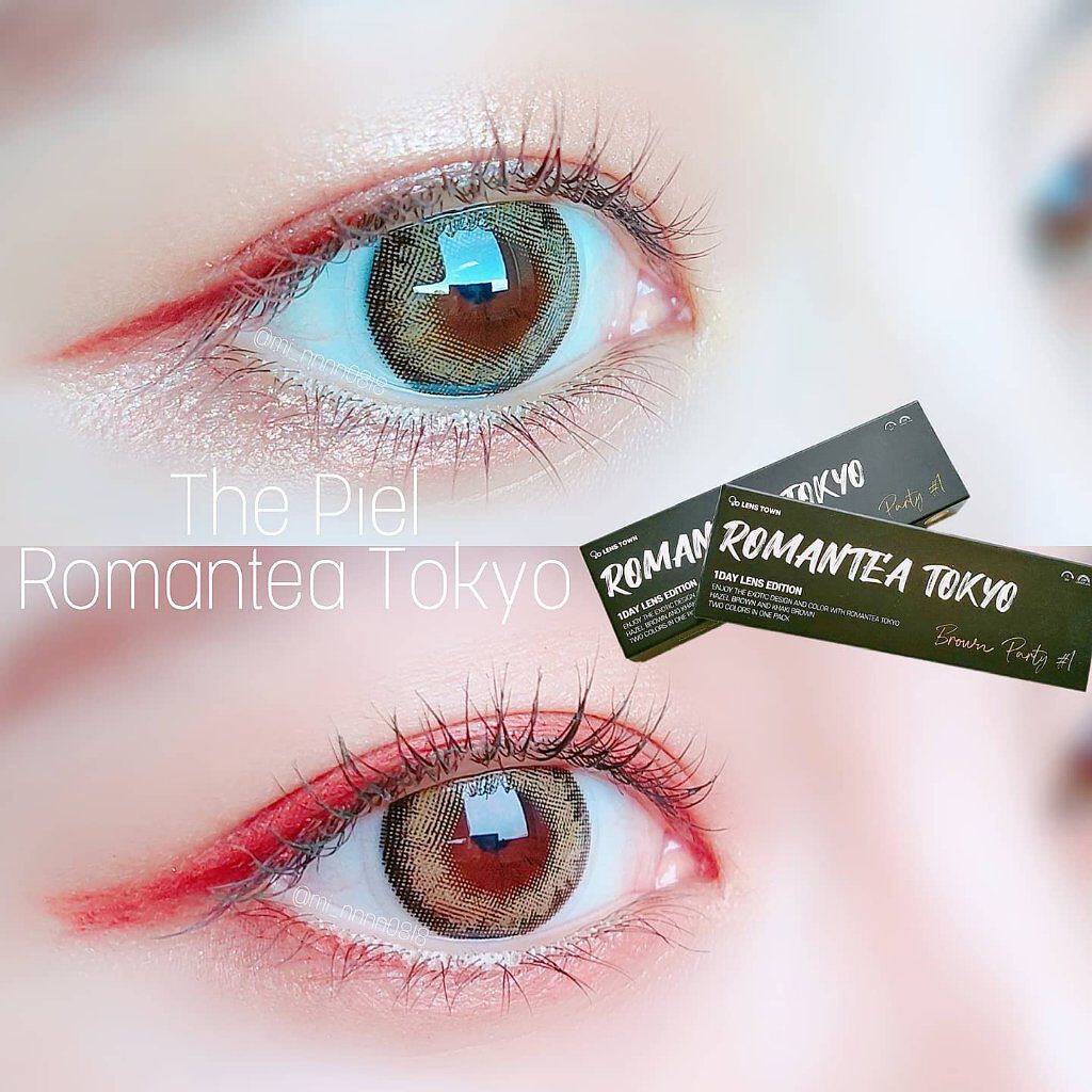 ROMANTEA TOKYO/THEPIEL/カラーコンタクトレンズを使ったクチコミ（1枚目）