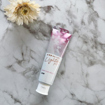 Lighteeハミガキ /ライオン/歯磨き粉を使ったクチコミ(1枚目)