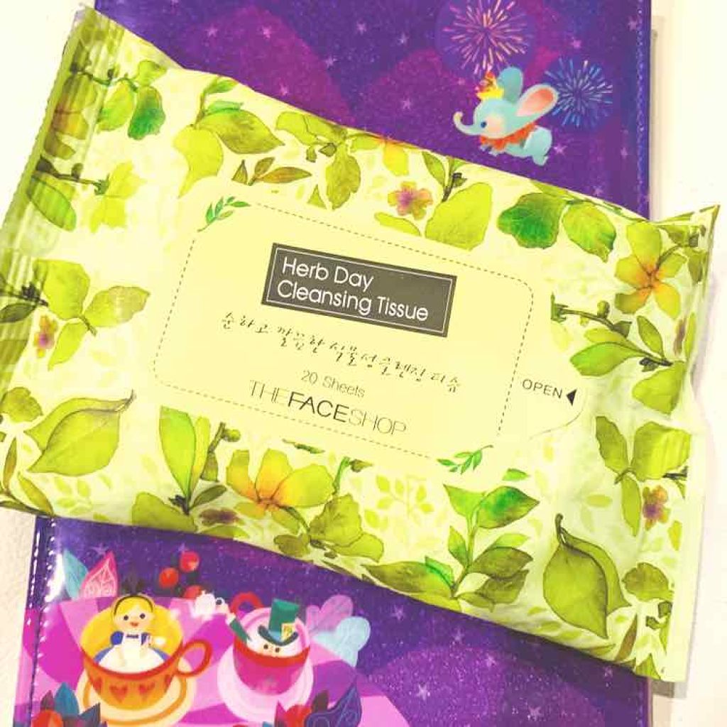 MANGO SEED クレンジングシート/THE FACE SHOP/クレンジングシートを使ったクチコミ(1枚目)