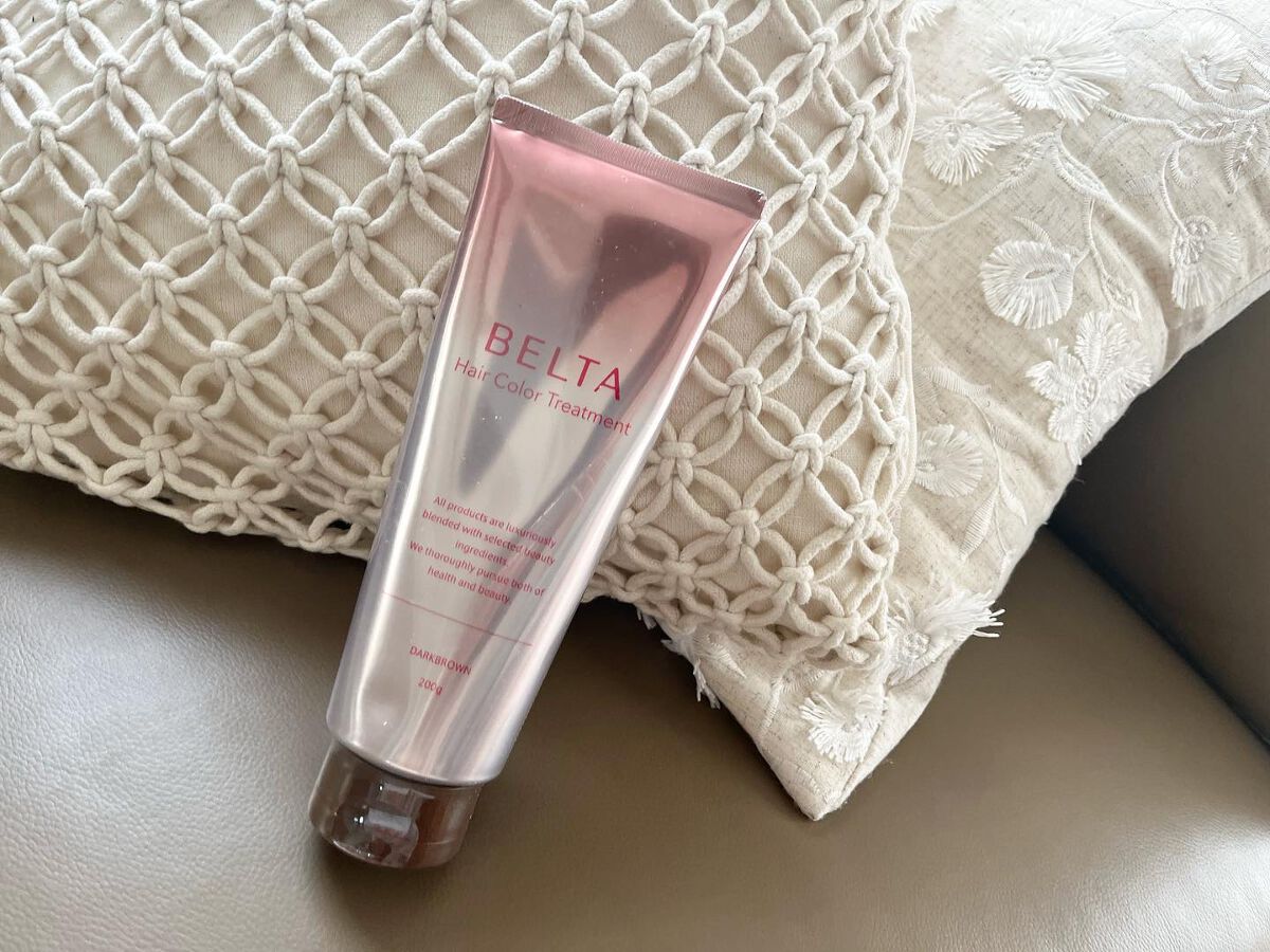 ベルタヘアカラートリートメント/BELTA(ベルタ)/ヘアカラーを使ったクチコミ(1枚目)