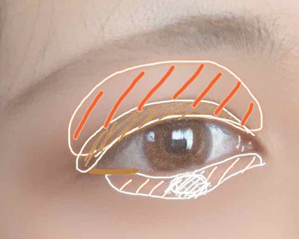 トーンアップアイシャドウ/CEZANNE/アイシャドウパレットを使ったクチコミ(4枚目)